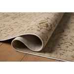 Featuring Haywood Natural Rug by Loloi at Amethyst Home. The Haywood Collection is an easy-to-clean, earth-toned area rug with a subtly distressed traditional design. Haywood is power-loomed of polyester in Turkey, a durable area rug for a living room, bedroom, dining room, or other high-traffic spaces.  Power Loomed  HYD-02 Loloi Ii x Loloi Natural. Amethyst Home provides interior design, new home construction design consulting, vintage area rugs, and lighting in the Omaha metro area.