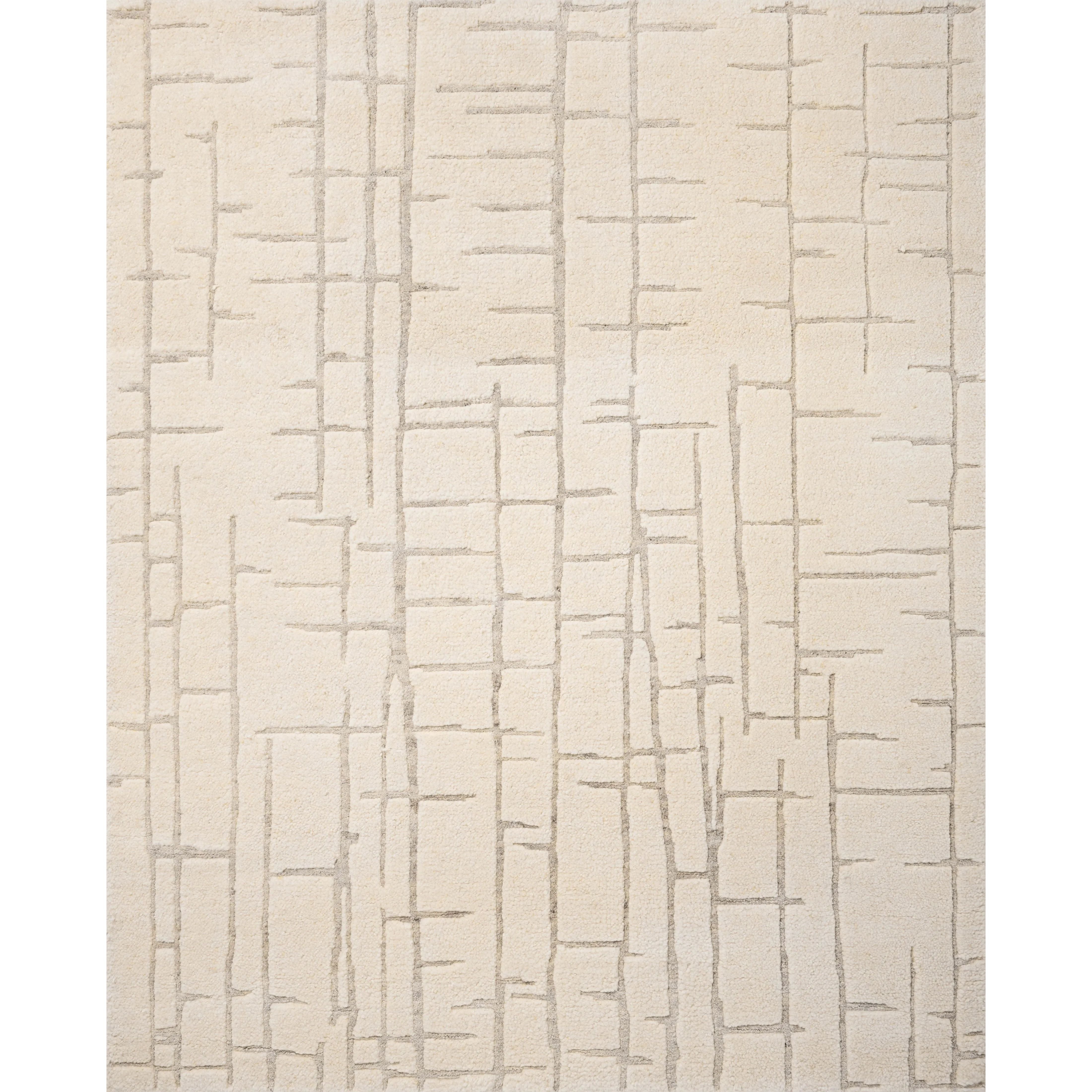 Featuring Octavia Ivory / Stone Rug by Loloi at Amethyst Home. Inspired by classic Moroccan rug motifs and nature's asymmetry, area rugs in the Octavia Collection make a timeless statement. This hand-knotted design plays with pile height and shapes while adding the warmth of wool in a fresh, natural palette. Made in India and GoodWeave-certified, ensuring. Amethyst Home provides interior design, new home construction design consulting, vintage area rugs, and lighting in the Los Angeles metro area.