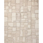 Featuring Octavia Stone / Sand Rug by Loloi at Amethyst Home. Inspired by classic Moroccan rug motifs and nature's asymmetry, area rugs in the Octavia Collection make a timeless statement. This hand-knotted design plays with pile height and shapes while adding the warmth of wool in a fresh, natural palette. Made in India and GoodWeave-certified, ensuring ou. Amethyst Home provides interior design, new home construction design consulting, vintage area rugs, and lighting in the Park City metro area.