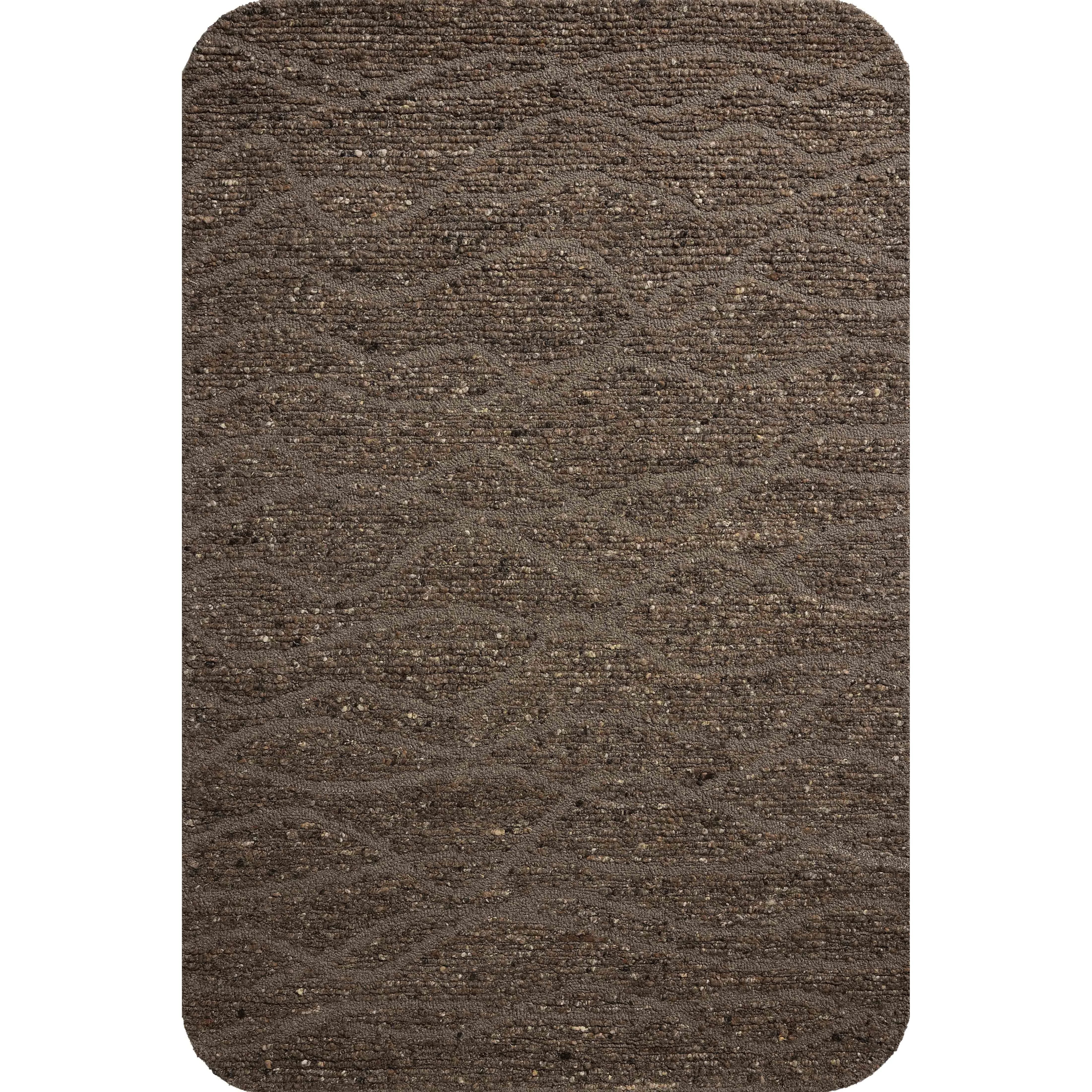 Featuring Otis Bark / Brown Rug by Loloi at Amethyst Home. The Otis Collection is a hand-tufted area rug with an organic design and uniquely rounded edges. This design-forward collection features loose linear patterns in heathered, natural colors to ground living rooms, bedrooms, dining rooms, and more. This collection is hand-tufted of wool and other fiber. Amethyst Home provides interior design, new home construction design consulting, vintage area rugs, and lighting in the Calabasas metro area.