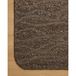 Featuring Otis Bark / Brown Rug by Loloi at Amethyst Home. The Otis Collection is a hand-tufted area rug with an organic design and uniquely rounded edges. This design-forward collection features loose linear patterns in heathered, natural colors to ground living rooms, bedrooms, dining rooms, and more. This collection is hand-tufted of wool and other fibers . Amethyst Home provides interior design, new home construction design consulting, vintage area rugs, and lighting in the Seattle metro area.