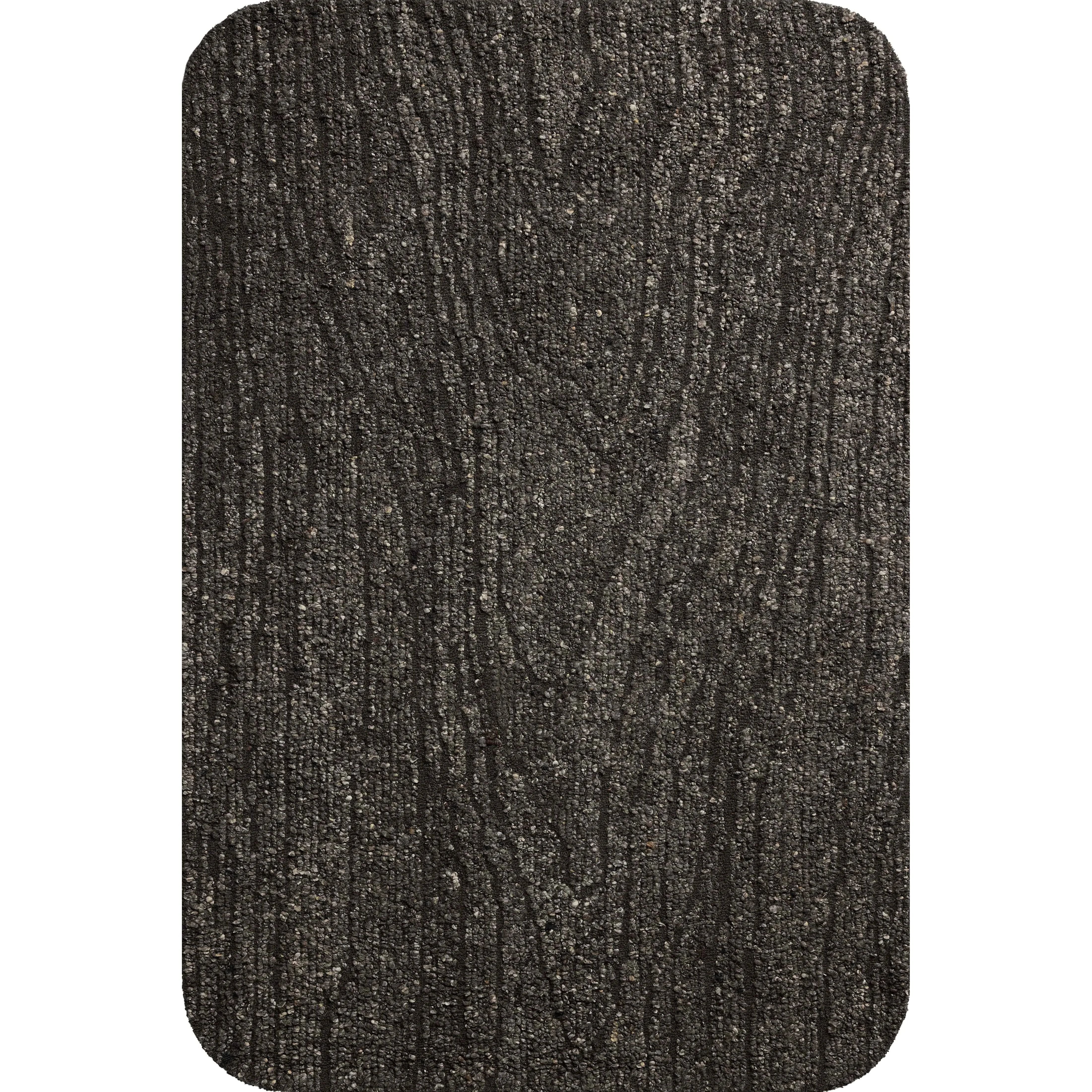 Featuring Otis Charcoal / Granite Rug by Loloi at Amethyst Home. The Otis Collection is a hand-tufted area rug with an organic design and uniquely rounded edges. This design-forward collection features loose linear patterns in heathered, natural colors to ground living rooms, bedrooms, dining rooms, and more. This collection is hand-tufted of wool and other. Amethyst Home provides interior design, new home construction design consulting, vintage area rugs, and lighting in the Calabasas metro area.