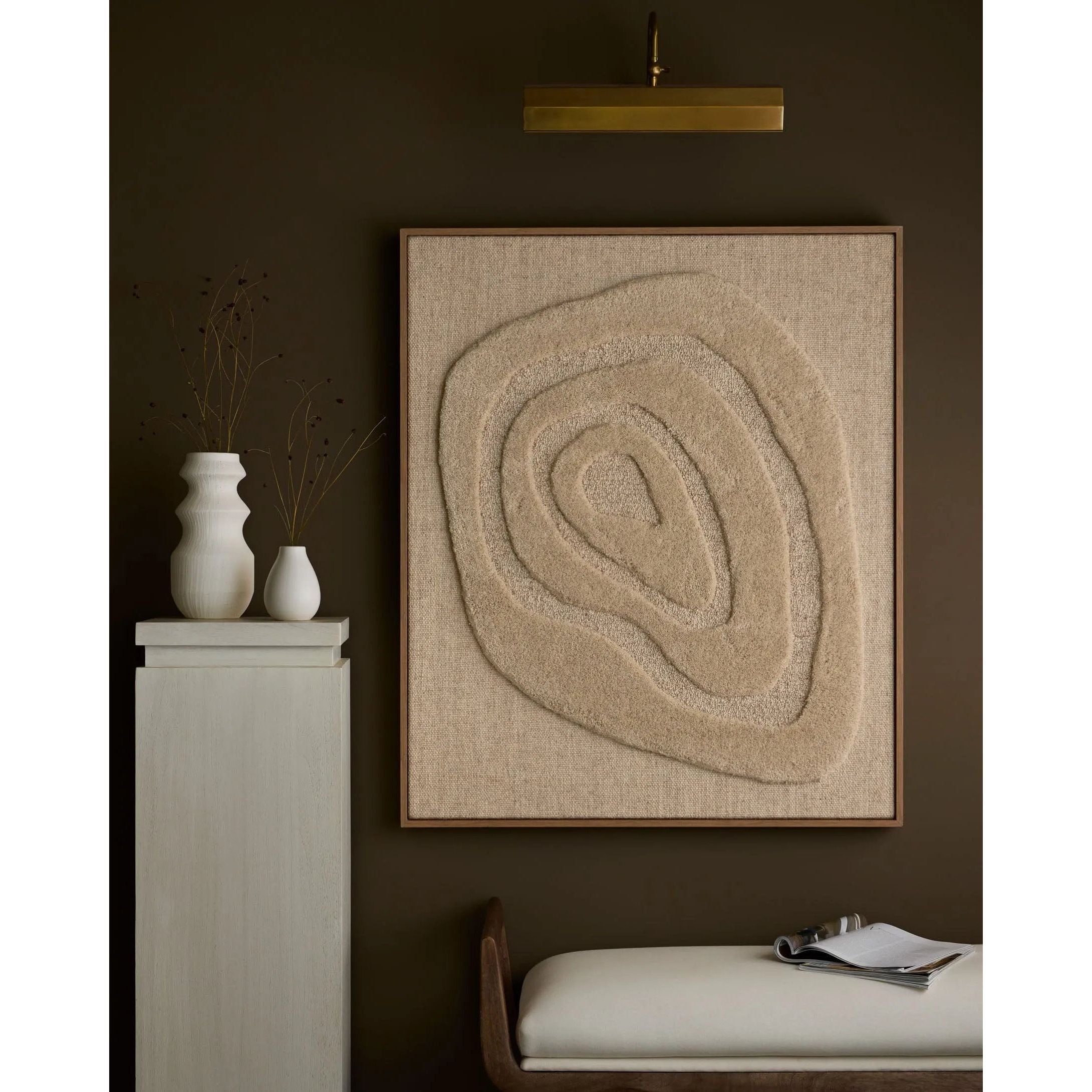 Featuring Oyster Of My Eye Art by Loloi at Amethyst Home. Size : 38" x 32"
Artwork Made in IndiaHardware Pre-Attached and Ready to HangHardware: Made in AmericaFrame: Made in AmericaMat: Made in AmericaOrientation: Portrait
To clean acrylic and acrylic plastic surfaces, we recommend using a non-abrasive, ammonia-free cleaner with a dry microfiber cloth.. Amethyst Home provides interior design, new home construction design consulting, vintage area rugs, and lighting in the Newport Beach metro area.