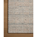 Featuring Sonya Mist / Oatmeal Rug by Loloi at Amethyst Home. The Sonya Mist / Oatmeal Rug is a hand-loomed area rug with a light, airy palette and understated graphic design. The rug’s textural pile is a soft blend of wool and nylon that creates dimension in living rooms, bedrooms, and more. This collection is made in India and GoodWeave-certified, ensurin. Amethyst Home provides interior design, new home construction design consulting, vintage area rugs, and lighting in the Charlotte metro area.