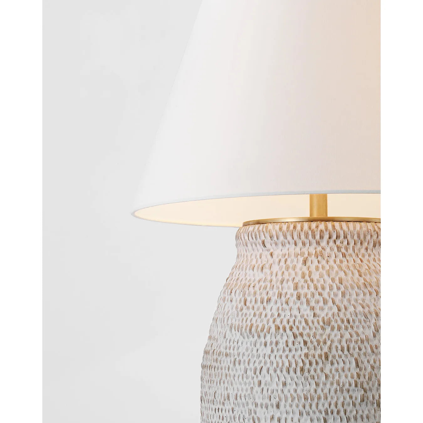 Featuring Avedon Large Table Lamp by Visual Comfort at Amethyst Home. Discover the Avedon Large Table Lamp, featuring a natural rattan design and a linen shade for a stylish and functional addition to any space.
Overall Dimensions: 23" L x 23" W x 33" HWeight: 15 lbs..  Amethyst Home provides interior design, new home construction design consulting, vintage area rugs, and lighting in the Miami metro area.