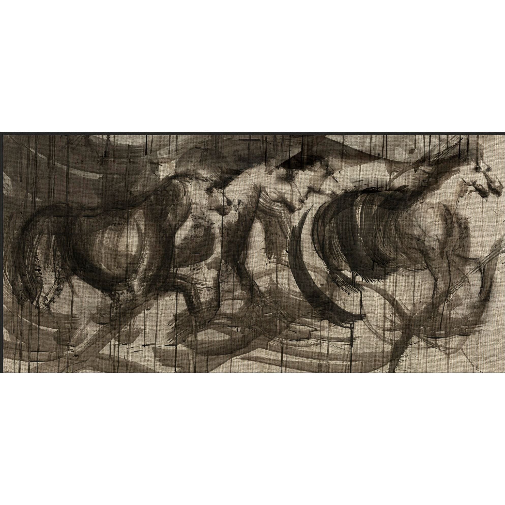 Featuring Majestic Tribe Art by Wendover Art at Amethyst Home. The Majestic Tribe art piece is a chic addition to your space. The Abstract view of animal art brings a sense of peace and comfort to any room.Specialty: Giclee on Linen, Gallery Wrapped, Artist EnhancedMedium: LinenTreatment: Gallery Wrapped, Artist EnhancedSize: 77"w x 37"h Framed as shown. Amethyst Home provides interior design services, furniture, rugs, and lighting in the Kansas City metro area.