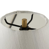Featuring Medici Charcoal and White Marble Table Lamp by Four Hands at Amethyst Home. This stunning table lamp features three smooth Italian marble pillars, reminiscent of the marble columns found throughout Italy.Overall Dimensions: 18.00"w x 18.00"d x 21.00"hWeight : 14.10 lbsMaterials : Solid Marble, Stainless Steel, Thermoplastic. Amethyst Home provides interior design, new construction, custom furniture, and area rugs in the Dallas metro area