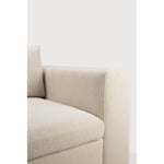 Featuring Mellow Off White Eco Right No Modular Sofa Set by Ethnicraft at Amethyst Home. Comfort ideals form the basis of the Mellow. With clean and classic lines, paired with subtle seam detailing, the Mellow is the welcoming anchor to a liveable lounge space. Choose and place configurable pieces together to create a sofa tailored to your space, or enjoy the convenience of a pre-arr. Amethyst Home provides interior design, new construction, custom furniture, and area rugs in the Boston metro area