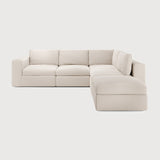 Featuring Mellow Off White Eco Right No Modular Sofa Set by Ethnicraft at Amethyst Home. Comfort ideals form the basis of the Mellow. With clean and classic lines, paired with subtle seam detailing, the Mellow is the welcoming anchor to a liveable lounge space. Choose and place configurable pieces together to create a sofa tailored to your space, or enjoy the convenience of a . Amethyst Home provides interior design, new construction, custom furniture, and area rugs in the Newport Beach metro area