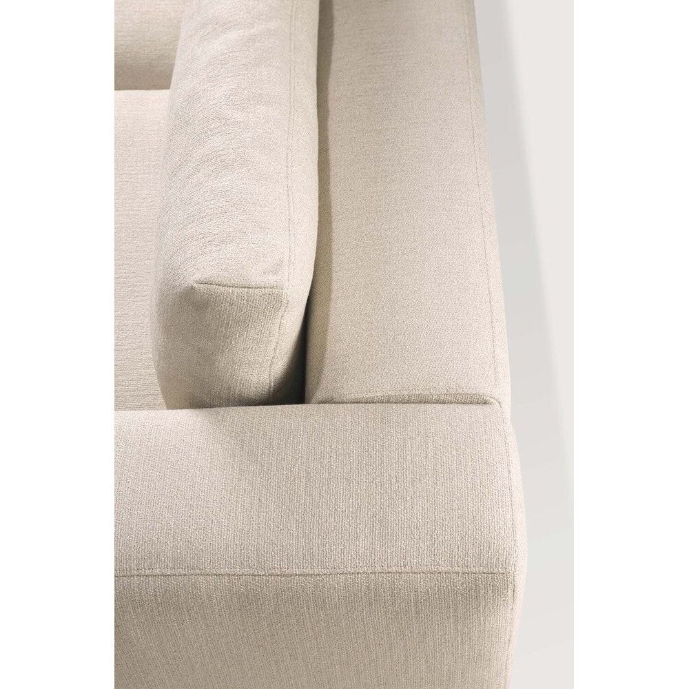 Featuring Mellow Off White Eco 91" Sofa by Ethnicraft at Amethyst Home. Comfort ideals form the basis of the Mellow. With clean and classic lines, paired with subtle seam detailing, the Mellow is the welcoming anchor to a liveable lounge space.Weight : 218 lbs Dimensions: 41" W x 91" L x 25" H. Amethyst Home provides interior design, new construction, custom furniture, and area rugs in the Houston metro area