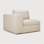 Featuring Mellow Off White Modular Sofa by Ethnicraft at Amethyst Home. Comfort ideals form the basis of the Mellow. With clean and classic
lines, paired with subtle seam detailing, the Mellow is the welcoming
anchor to a liveable lounge space. Choose and place configurable pieces together for a personalised sofa to suit your needs.Adjustable Feet : NoBackrest Density : 30 kg/m³Collec. Amethyst Home provides interior design, new construction, custom furniture, and area rugs in the Tampa metro area