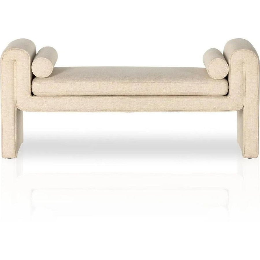 Mitchell Thames Cream Accent Bench