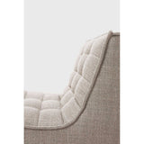 Featuring N701 Beige 90° Square Corner Right Modular Sofa Set by Ethnicraft at Amethyst Home. The N701 sofa is an inviting design that oozes comfort and relaxation. By combining the different modules and sizes, you have unlimited possibilities when it comes to creating your own unique setting. Designed by Jacques Deneef, it’s available in multiple colours and materials, with pre-con. Amethyst Home provides interior design, new construction, custom furniture, and area rugs in the Houston metro area