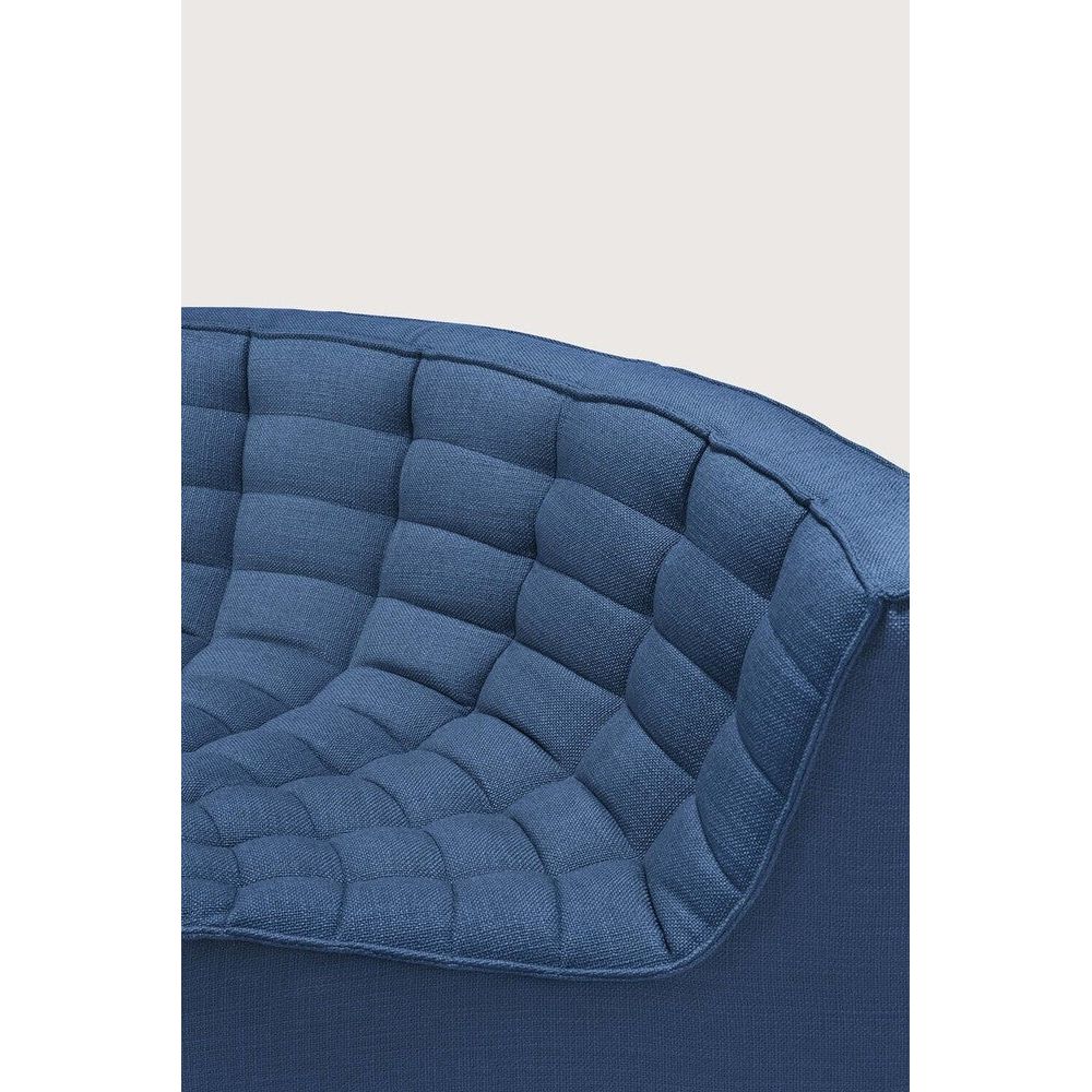Featuring N701 Blue 90° Round Left Corner Modular Sofa Set by Ethnicraft at Amethyst Home. The N701 sofa is an inviting design that oozes comfort and relaxation. By combining the different modules and sizes, you have unlimited possibilities when it comes to creating your own unique setting. Designed by Jacques Deneef, it’s available in multiple colours and materials, with pre-confi. Amethyst Home provides interior design, new construction, custom furniture, and area rugs in the Portland metro area