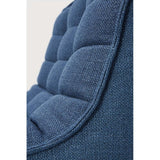 Featuring N701 Blue 90° Round Corner Right Modular Sofa Set by Ethnicraft at Amethyst Home. The N701 sofa is an inviting design that oozes comfort and relaxation. By combining the different modules and sizes, you have unlimited possibilities when it comes to creating your own unique setting. Designed by Jacques Deneef, it’s available in multiple colours and materials, with pre-con. Amethyst Home provides interior design, new construction, custom furniture, and area rugs in the San Diego metro area