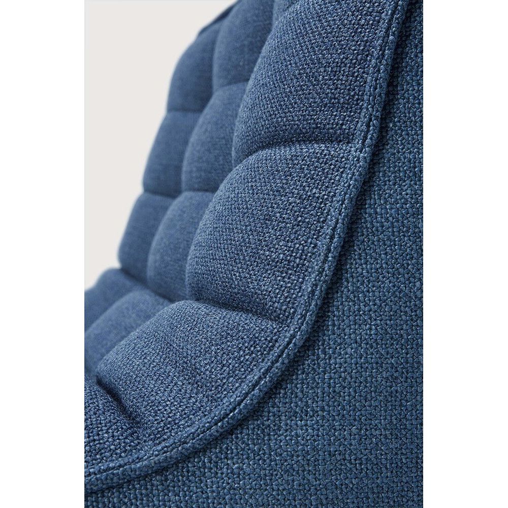 Featuring N701 Blue 90° Square Corner Right Modular Sofa Set by Ethnicraft at Amethyst Home. The N701 sofa is an inviting design that oozes comfort and relaxation. By combining the different modules and sizes, you have unlimited possibilities when it comes to creating your own unique setting. Designed by Jacques Deneef, it’s available in multiple colours and materials, with pr. Amethyst Home provides interior design, new construction, custom furniture, and area rugs in the Winter Garden metro area