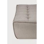 Featuring N701 Ecru  Footstool by Ethnicraft at Amethyst Home. The N701 sofa is an inviting design that oozes comfort and relaxation. By combining the different modules and sizes, you have unlimited possibilities when it comes to creating your own unique setting.Weight : 23 lbs Dimensions: 28" W x 28" L x 17" H. Amethyst Home provides interior design, new construction, custom furniture, and area rugs in the Monterey metro area