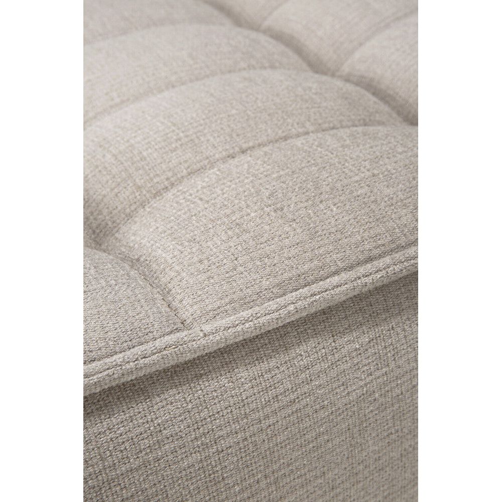 Featuring N701 Ecru  Footstool by Ethnicraft at Amethyst Home. The N701 sofa is an inviting design that oozes comfort and relaxation. By combining the different modules and sizes, you have unlimited possibilities when it comes to creating your own unique setting.Weight : 23 lbs Dimensions: 28" W x 28" L x 17" H. Amethyst Home provides interior design, new construction, custom furniture, and area rugs in the Scottsdale metro area