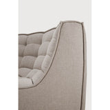 Featuring N701 Ecru 90° Round Corner Modular Sofa Piece by Ethnicraft at Amethyst Home. The N701 sofa is an inviting design that oozes comfort and relaxation. By combining the different modules and sizes, you have unlimited possibilities when it comes to creating your own unique setting.Weight : 54 lbs Dimensions: 47.5" W x 47.5" L x 30" H. Amethyst Home provides interior design, new construction, custom furniture, and area rugs in the Alpharetta metro area