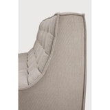 Featuring N701 Ecru 2 Seater Modular Sofa Piece by Ethnicraft at Amethyst Home. The N701 sofa is an inviting design that oozes comfort and relaxation. By combining the different modules and sizes, you have unlimited possibilities when it comes to creating your own unique setting.Weight : 61 lbs Dimensions: 36" W x 55.5" L x 30" H. Amethyst Home provides interior design, new construction, custom furniture, and area rugs in the Charlotte metro area