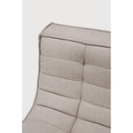 Featuring N701 Ecru 1 Seater Modular Sofa by Ethnicraft at Amethyst Home. The N701 sofa is an inviting design that oozes comfort and relaxation. By combining the different modules and sizes, you have unlimited possibilities when it comes to creating your own unique setting.Weight : 39 lbs Dimensions: 36" W x 31.5" L x 30" H. Amethyst Home provides interior design, new construction, custom furniture, and area rugs in the Nashville metro area