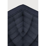 Featuring N701 Graphite 90° Square Left Corner Modular Sofa Set by Ethnicraft at Amethyst Home. The N701 sofa is an inviting design that oozes comfort and relaxation. By combining the different modules and sizes, you have unlimited possibilities when it comes to creating your own unique setting. Designed by Jacques Deneef, it’s available in multiple colours and materials, with pre-con. Amethyst Home provides interior design, new construction, custom furniture, and area rugs in the Omaha metro area