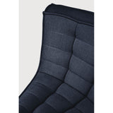 Featuring N701 Graphite 45° Round Corner Modular Sofa Piece by Ethnicraft at Amethyst Home. The N701 sofa is an inviting design that oozes comfort and relaxation. By combining the different modules and sizes, you have unlimited possibilities when it comes to creating your own unique setting.Weight : 30 lbs Dimensions: 39" W x 33" L x 30" H. Amethyst Home provides interior design, new construction, custom furniture, and area rugs in the Houston metro area