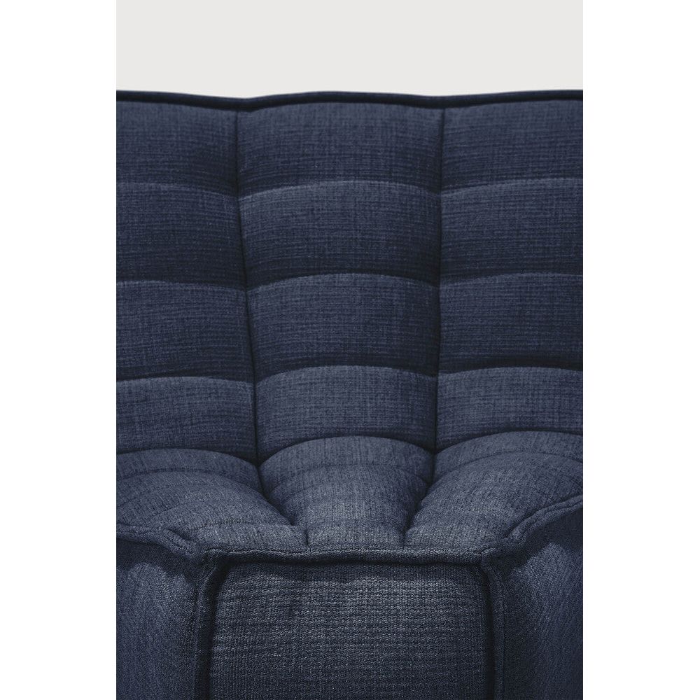 Featuring N701 Graphite 45° Round Corner Modular Sofa Piece by Ethnicraft at Amethyst Home. The N701 sofa is an inviting design that oozes comfort and relaxation. By combining the different modules and sizes, you have unlimited possibilities when it comes to creating your own unique setting.Weight : 30 lbs Dimensions: 39" W x 33" L x 30" H. Amethyst Home provides interior design, new construction, custom furniture, and area rugs in the Seattle metro area