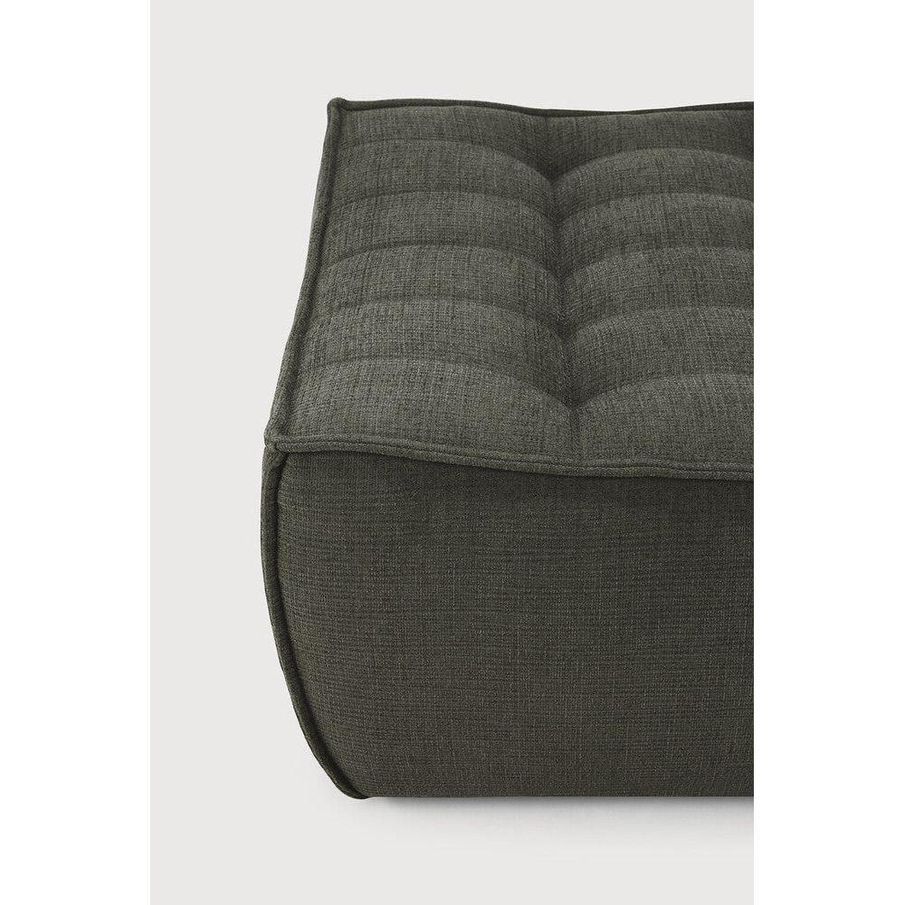 Featuring N701 Moss Footstool by Ethnicraft at Amethyst Home. The N701 sofa is an inviting design that oozes comfort and relaxation. By combining the different modules and sizes, you have unlimited possibilities when it comes to creating your own unique setting.Weight : 23 lbs Dimensions: 28" W x 28" L x 17" H. Amethyst Home provides interior design, new construction, custom furniture, and area rugs in the San Diego metro area