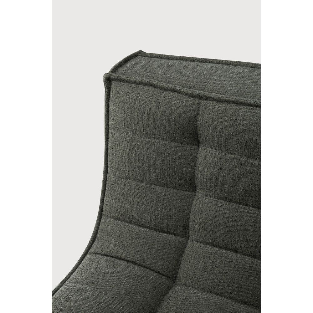 Featuring N701 Moss 3 Seater Modular Sofa Piece by Ethnicraft at Amethyst Home. The N701 sofa is an inviting design that oozes comfort and relaxation. By combining the different modules and sizes, you have unlimited possibilities when it comes to creating your own unique setting.Weight : 87 lbs Dimensions: 36" W x 83" L x 30" H. Amethyst Home provides interior design, new construction, custom furniture, and area rugs in the Austin metro area