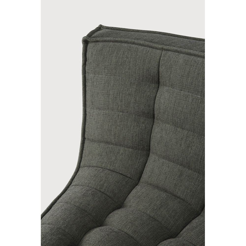 Featuring N701 Moss 90° Round Corner Modular Sofa Piece by Ethnicraft at Amethyst Home. The N701 sofa is an inviting design that oozes comfort and relaxation. By combining the different modules and sizes, you have unlimited possibilities when it comes to creating your own unique setting.Weight : 54 lbs Dimensions: 47.5" W x 47.5" L x 30" H. Amethyst Home provides interior design, new construction, custom furniture, and area rugs in the Austin metro area