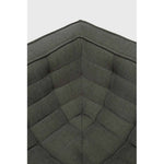 Featuring N701 Moss 90° Square Corner Modular Sofa Piece by Ethnicraft at Amethyst Home. The N701 sofa is an inviting design that oozes comfort and relaxation. By combining the different modules and sizes, you have unlimited possibilities when it comes to creating your own unique setting.Weight : 47 lbs Dimensions: 36" W x 36" L x 30" H. Amethyst Home provides interior design, new construction, custom furniture, and area rugs in the Houston metro area