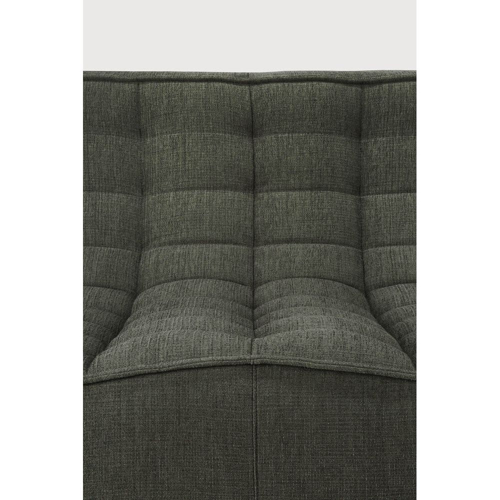 Featuring N701 Moss 3 Seater Modular Sofa Piece by Ethnicraft at Amethyst Home. The N701 sofa is an inviting design that oozes comfort and relaxation. By combining the different modules and sizes, you have unlimited possibilities when it comes to creating your own unique setting.Weight : 87 lbs Dimensions: 36" W x 83" L x 30" H. Amethyst Home provides interior design, new construction, custom furniture, and area rugs in the Nashville metro area