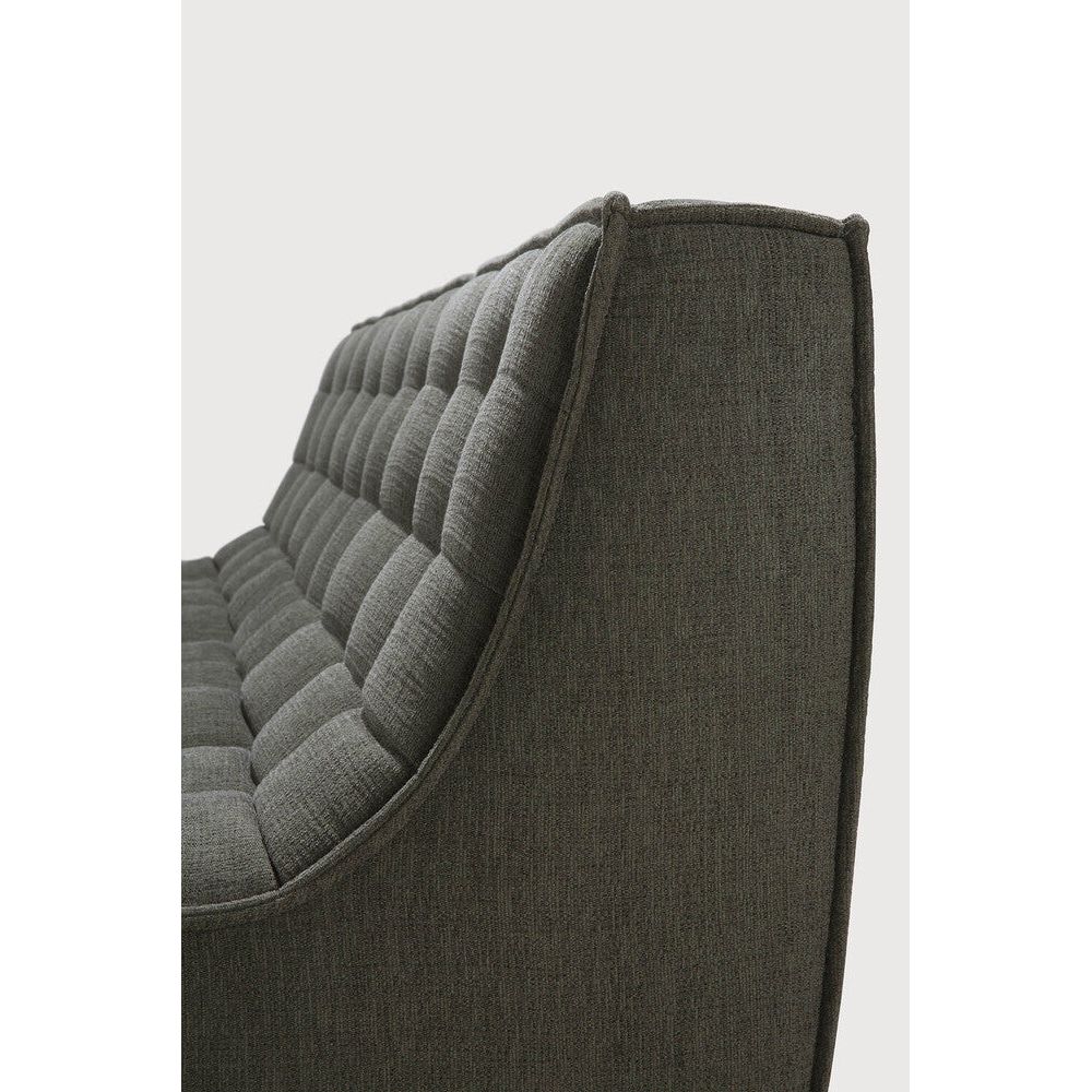 Featuring N701 Moss 3 Seater Modular Sofa Piece by Ethnicraft at Amethyst Home. The N701 sofa is an inviting design that oozes comfort and relaxation. By combining the different modules and sizes, you have unlimited possibilities when it comes to creating your own unique setting.Weight : 87 lbs Dimensions: 36" W x 83" L x 30" H. Amethyst Home provides interior design, new construction, custom furniture, and area rugs in the Tampa metro area