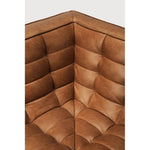 Featuring N701 Old Saddle 90° Square Left Corner Modular Sofa Set by Ethnicraft at Amethyst Home. The N701 sofa is an inviting design that oozes comfort and relaxation. By combining the different modules and sizes, you have unlimited possibilities when it comes to creating your own unique setting. Designed by Jacques Deneef, it’s available in multiple colours and materials, with . Amethyst Home provides interior design, new construction, custom furniture, and area rugs in the Des Moines metro area