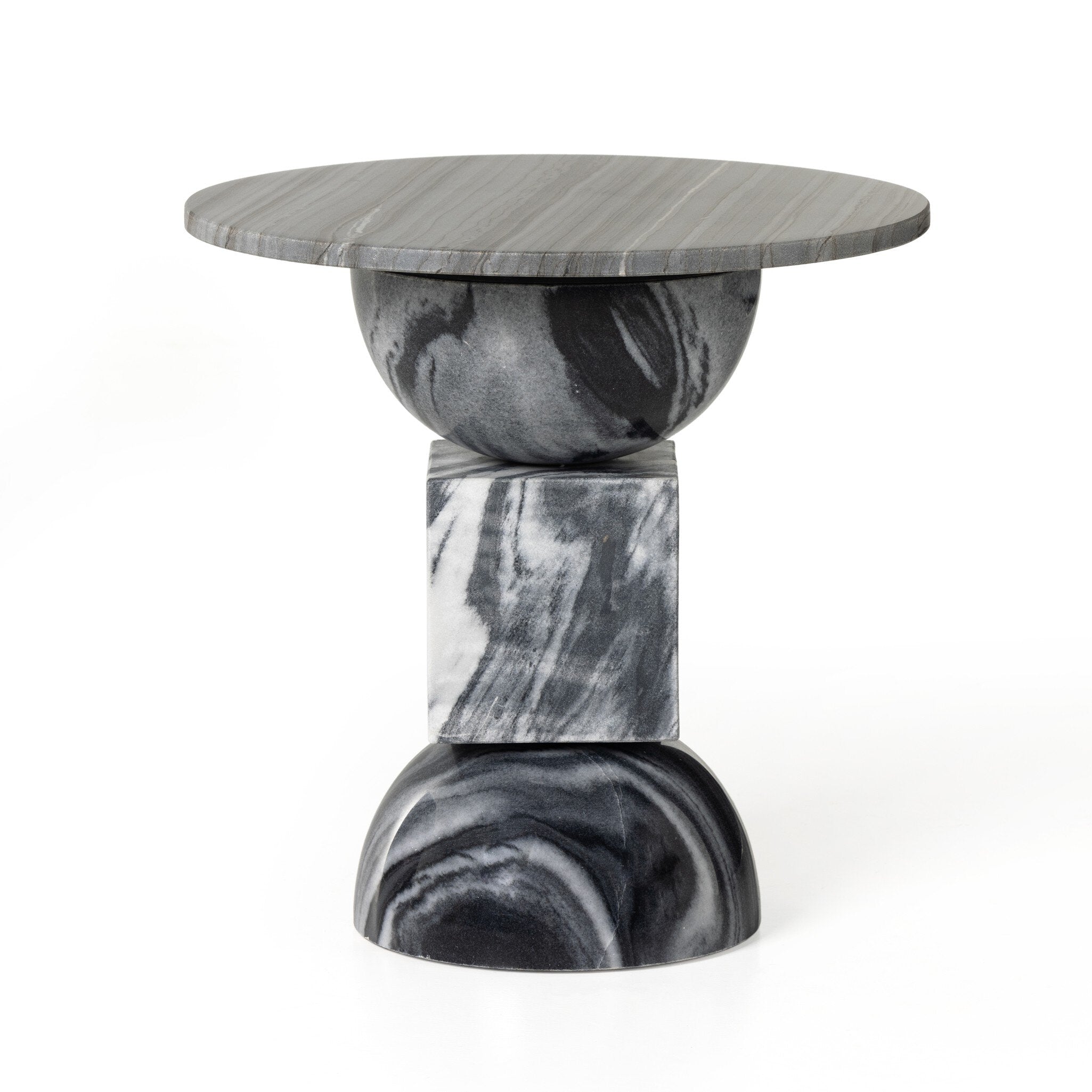 Featuring Neda Ebony Marble End Table by Four Hands at Amethyst Home. Introducing the Neda Ebony Marble End Table, the perfect addition to your luxurious living space. Crafted from exquisite ebony marble, this end table exudes sophistication and elegance. Its sleek design adds a touch of art and refinement to any room. Upgrade your decor with the Neda Ebony Marble End Table.
Overa. Amethyst Home provides interior design, new construction, custom furniture, and area rugs in the Nashville metro area