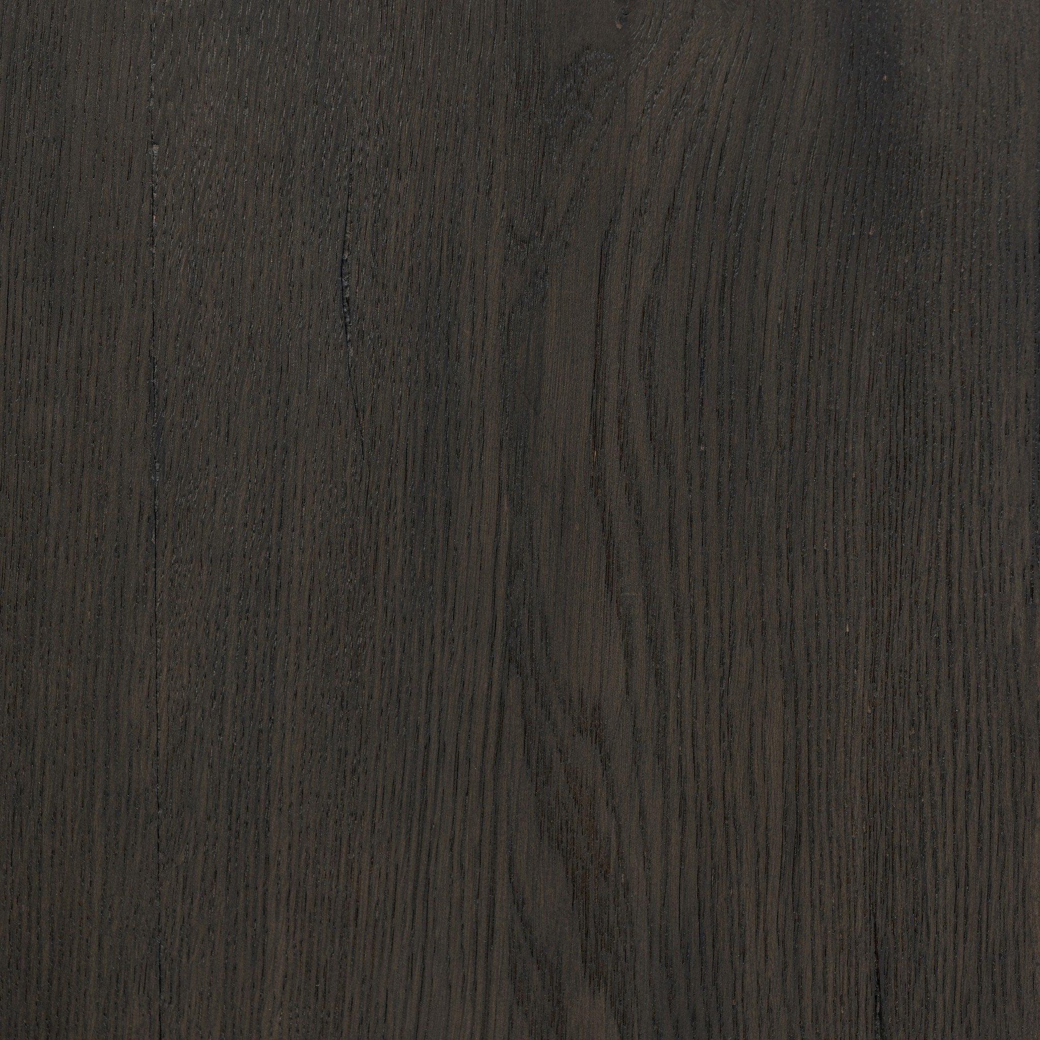 Featuring Orwin Smoked Black Oak Wide Bookshelf by Four Hands at Amethyst Home. A stunner from every angle. Crafted from a mix of solid oak and thick oak veneer, this overscale bookcase features chamfered edges along the shelves and angled outer legs for lots of movement. Finished in a smoked black oak.Overall Dimensions: 84.00"w x 18.00"d x 77.00"hWeight : 326.28 lbsMaterials : . Amethyst Home provides interior design, new construction, custom furniture, and area rugs in the Des Moines metro area