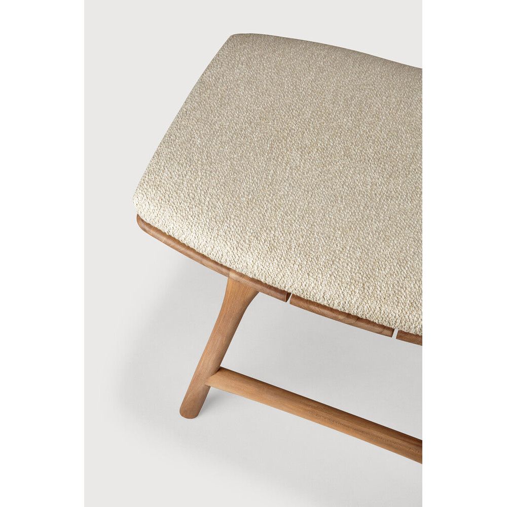 Featuring Osso Natural Teak Outdoor Stool by Ethnicraft at Amethyst Home. The beauty of balance and symmetry found in nature has inspired the Osso collection. This solid teak stool takes quality and comfortable seating design outdoors. Use with or without seat cushion.Weight : 9 lb Dimensions: 13 in W x 20 in L x 20.5 in HBrushed : NoCollection : OssoFloor Protector : YesMain Mater. Amethyst Home provides interior design, new construction, custom furniture, and area rugs in the Portland metro area