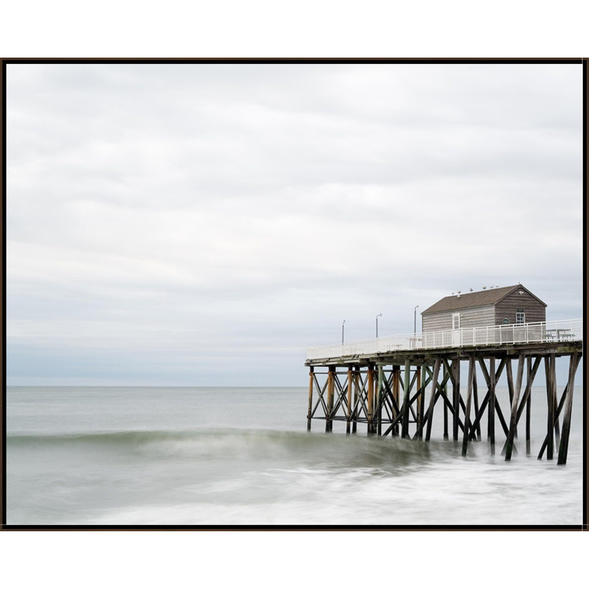 Piers (Belmar Beach, NJ) Art