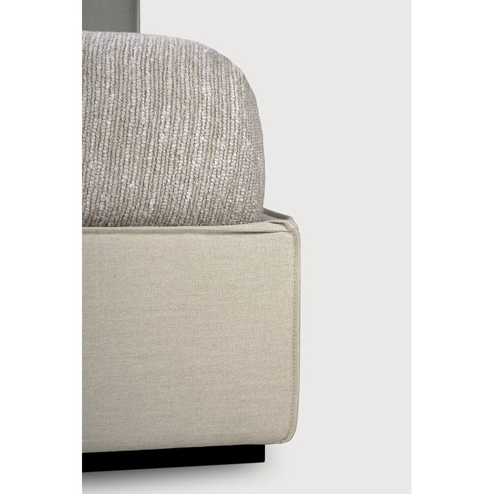 Featuring Revive Removable Linen Sand Bed by Ethnicraft at Amethyst Home. Find solace in the Revive bed, where comfort meets practicality. Its linen headboard, effortlessly removable for dry cleaning, ensures a fresh and inviting space. Stitched details add a touch of refined elegance and create a soft backdrop that whispers tranquility into the bedroom.Overall Dimensions: 85.5" W . Amethyst Home provides interior design, new construction, custom furniture, and area rugs in the Portland metro area