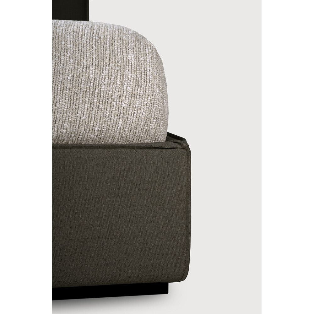 Featuring Revive Removable Linen Cover Grey Bed by Ethnicraft at Amethyst Home. Find solace in the Revive bed, where comfort meets practicality. Its linen headboard, effortlessly removable for dry cleaning, ensures a fresh and inviting space. Stitched details add a touch of refined elegance and create a soft backdrop that whispers tranquility into the bedroom.Overall Dimensions: 85.5". Amethyst Home provides interior design, new construction, custom furniture, and area rugs in the Tampa metro area