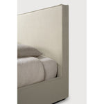 Featuring Revive Frame Only Linen Us Queen Headboard And Bed Frame by Ethnicraft at Amethyst Home. Find solace in the Revive bed, where comfort meets practicality. Its linen headboard, effortlessly removable for dry cleaning, ensures a fresh and inviting space. Stitched details add a touch of refined elegance and create a soft backdrop that whispers tranquility into the bedroom.Weig. Amethyst Home provides interior design, new construction, custom furniture, and area rugs in the Houston metro area