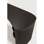 Featuring Roller Mahogany Dark Brown Max Desk by Ethnicraft at Amethyst Home. The Roller Max collection is remarkable in its design, distinguished with its stacked wood-stick effect. With its organic yet contained form, the Roller Max desk is designed to adapt—whether placed in the centre of a room, tucked into a corner, or positioned by a window. It’s an inviting and versatile . Amethyst Home provides interior design, new construction, custom furniture, and area rugs in the Kansas City metro area