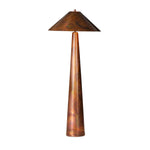 Featuring Romani Iridescent Acid Wash Floor Lamp by Four Hands at Amethyst Home. Unified with its burnished, iridescent finish from top to bottom, this gleaming floor lamp has a standout presence that makes any room shine.Overall Dimensions: 28.00"w x 28.00"d x 66.50"hWeight : 55.12 lbsMaterials : Stainless Steel. Amethyst Home provides interior design, new construction, custom furniture, and area rugs in the Miami metro area