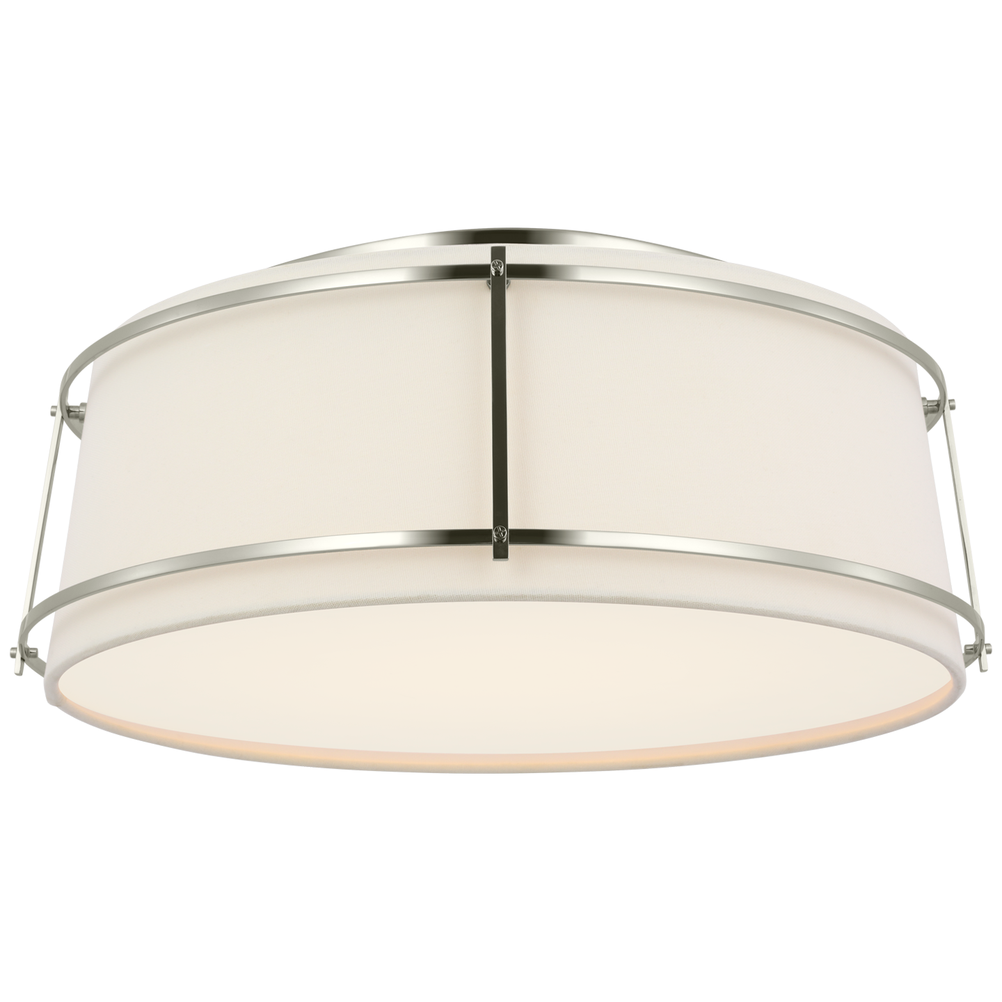 Featuring Callaway 18" Flush Mount by Visual Comfort at Amethyst Home. Enhance the lighting in any room with the Callaway 18" Flush Mount. Featuring a sleek and modern design, this ceiling light provides a soft, even glow. With its easy installation, high quality materials, and energy efficiency, it is a perfect addition to any home or office space.
Overal.  Amethyst Home provides interior design, new home construction design consulting, vintage area rugs, and lighting in the San Diego metro area.