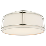 Featuring Callaway 18" Flush Mount by Visual Comfort at Amethyst Home. Enhance the lighting in any room with the Callaway 18" Flush Mount. Featuring a sleek and modern design, this ceiling light provides a soft, even glow. With its easy installation, high quality materials, and energy efficiency, it is a perfect addition to any home or office space.
Overal.  Amethyst Home provides interior design, new home construction design consulting, vintage area rugs, and lighting in the San Diego metro area.