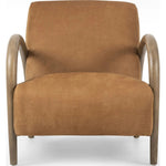 Sandro Nubuck Cognac Chair  Four Hands