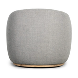 Featuring Sandie Swivel Chair - Gibson Silver by Four Hands at Amethyst Home. Textural grey performance fabric brings a design-forward feel to barrel seating atop a 360-degree swivel base of solid oak. Performance fabrics are specially created to withstand spills, stains, high traffic and wear, ensuring long-term comfort and unmatched durability.
Overall Di. Amethyst Home provides interior design, new home construction design consulting, vintage area rugs, and lighting in the Nashville metro area.