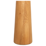 Featuring Nora Light Oak Floor Lamp by Four Hands at Amethyst Home. Modern minimal meets traditional. A tapered wood floor lamp base is topped with a design-forward pleated shade.Overall Dimensions: 28"W x 28"L x 66"HColors: Light Oak, Antique Brass, Cream LinenMaterials: Solid Oak, Steel Plating, 100% Flax/LinenWeight: 46.3 lbBulb(s) Included: YesBulb Type: L. Amethyst Home provides interior design, new home construction design consulting, vintage area rugs, and lighting in the Denver metro area.