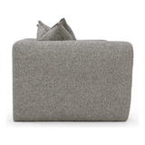 Signature Verellen in a luxurious, crafted sofa.  Rounded curves and Italian fabric make this an heirloom quality find. Amethyst Home provides interior design, new home construction design consulting, vintage area rugs, and lighting in the Scottsdale metro area.